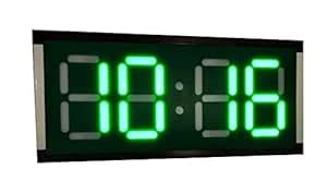 Buy SKYLINK Jumbo Large RTC Controlled LED 4 Digit Digital Wall Clock ...