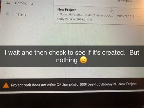 Image result for Unity Invalid Project Path