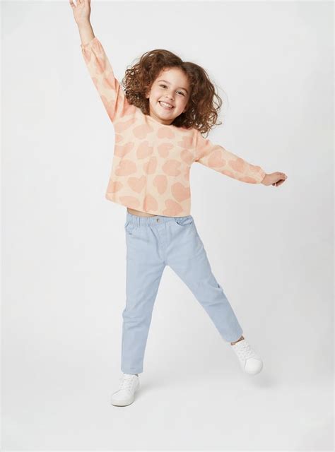 Buy Girls Heart Print Top Online at just Rs. 249.0 - 1000015772796 ...