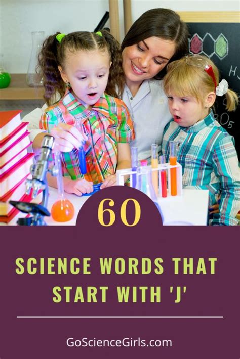 Science Words that Start with 'J' - Interesting Words to Read - Go ...