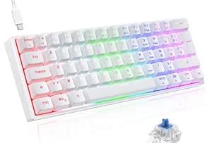 Amazon.in: Buy TECURS TKL Mechanical Gaming Keyboard PC Gaming Keyboard ...