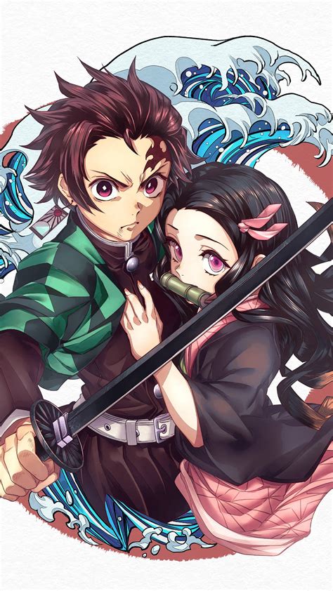 [100+] Tanjiro And Nezuko Wallpapers | Wallpapers.com
