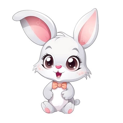 Cute Rabbit Cartoon Character, Rabbit Clipart, Cute Clipart, Cartoon ...