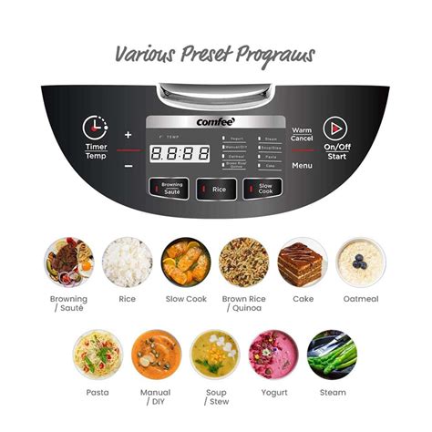 Multi Cooker Instructions 的图像结果