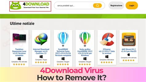 4download Virus Omleidingen - Gids van de Verwijdering