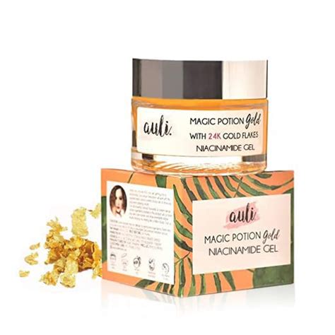 Buy Auli 24k Gold and 5% Niacinamide Hydrating Gel for All Skin Types ...