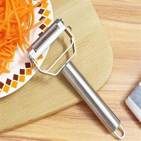 Peeler Stainless Steel Double Layer Multifunction Vegetables and Fruit ...