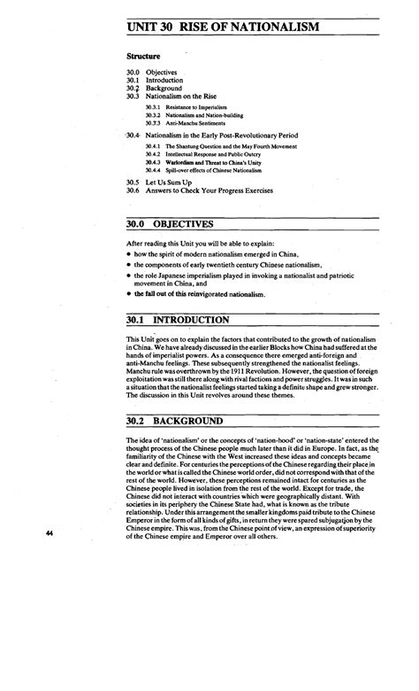 DOC-20231230-WA0006 - Good - UNIT 30 RISE OF NATIONALISM ...