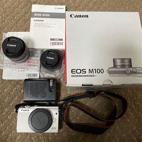 Canon EOS M100 Wズームキット GY 「特価良品」 - comprarcajasfuertes.es