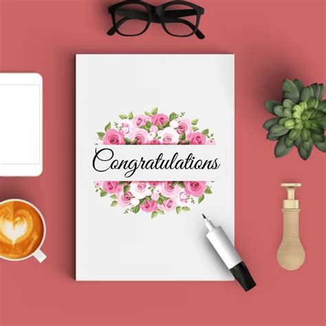 Buy A5 Custom Congratulations Card in Nairobi - Artmall Gift Shop