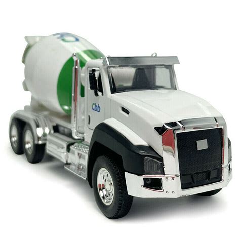 Pull Back Type Mixer Engineering Truck Model Car | Ubuy India