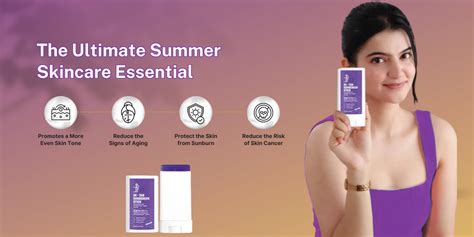 The Ultimate Summer Skincare Essential: De-Tan Sunscreen Stick with 2%