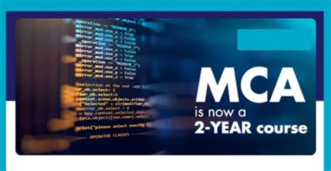 MCA Course Duration Reduced To 2 Years | TLMWEB
