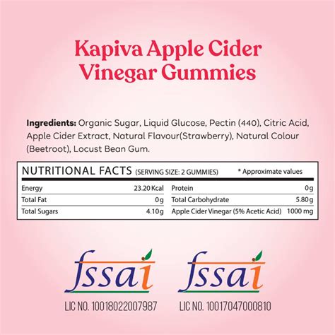 Kapiva Apple Cider Vinegar Gummies - NUTRABAY™
