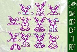 Image result for Bunny Cut Out Ear Shapes