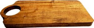 WOOD BIRD Single Piece Premium Acacia Wood | Reversible Chopping Board ...