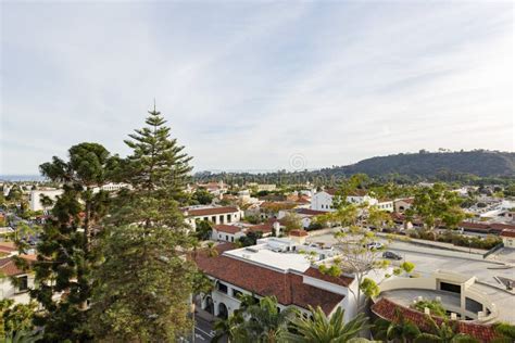 Sunny Exterior View of the Santa Barbara County Superior Court Stock ...