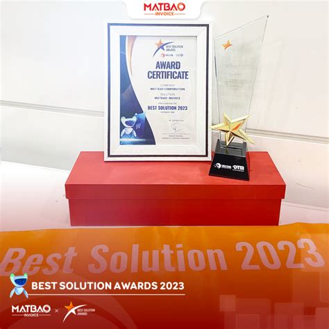 Hóa đơn điện tử an toàn Matbao-invoice tiếp tục đạt giải Best Solution ...