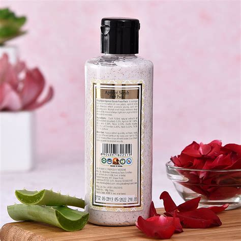 Khadi Apricot Scrub Face Wash – TOKENZ