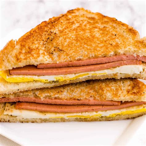 Fried Egg Sandwich Ketchup