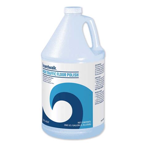 Boardwalk High Traffic Floor Polish, 1 Gallon Bottle