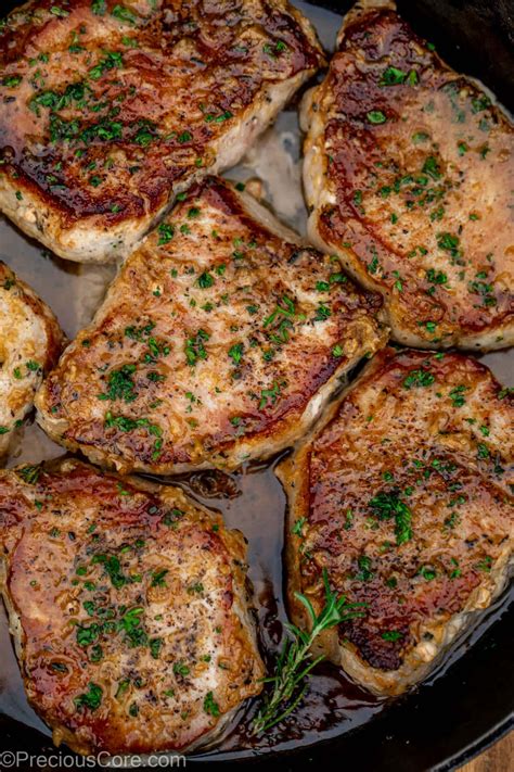 Pan Seared Boneless Pork Chops | Recipe Cart