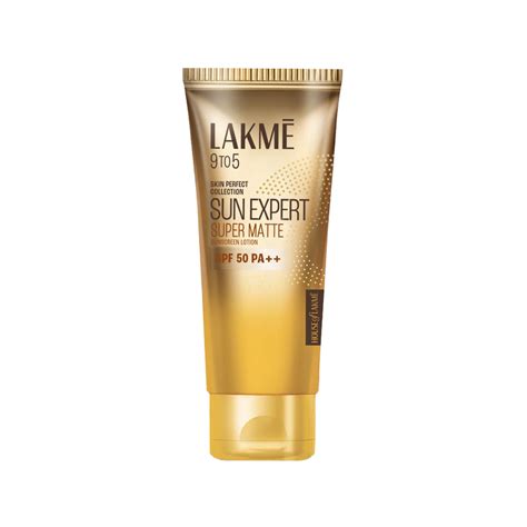 Lakmē Matte Sunscreen SPF 50 PA+++, Niacinamide|UVA/B Protection|For ...