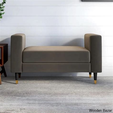 New Velvet Bench With Custom design for Modern Homes