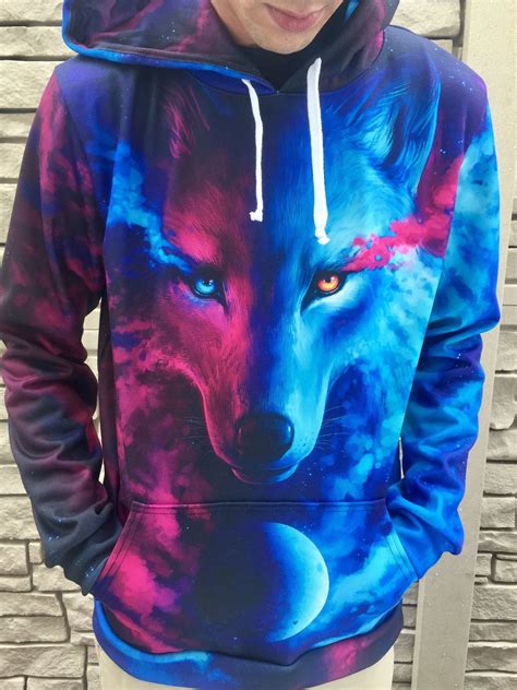 Galaxy Wolf Unisex Hoodie | Galaxy outfit, Galaxy wolf, Hoodies