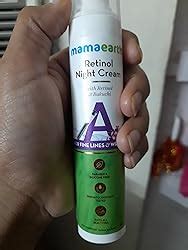 Mamaearth Retinol Night Cream For Women with Retinol & Bakuchi for Anti ...