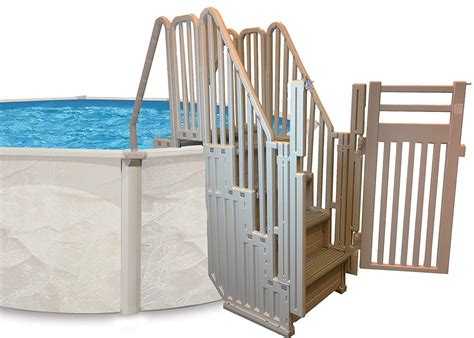 The 10 Best Above Ground Pool Ladder With Platform – Home Life Collection