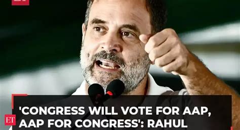 Lok Sabha Elections 2024: 'Congress will vote for AAP, AAP for Congress ...