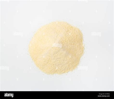 Heap of durum wheat semolina flour Stock Photo - Alamy