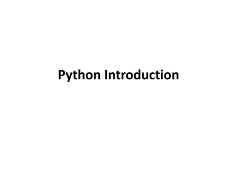 Image result for Introduction of Python Programming Language SlideShare