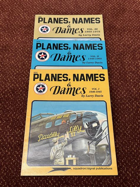 Planes, Names & Dames 3 volume set