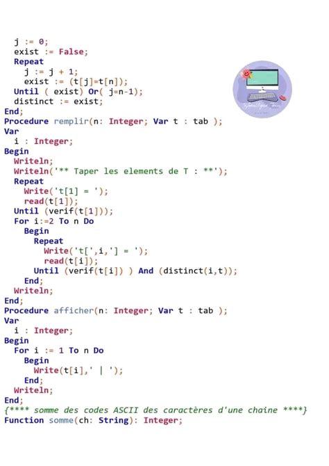 Image result for Algorithme 3Eme