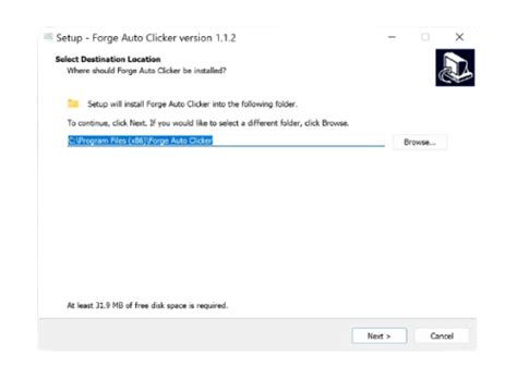 Image result for How to Use Forge Auto Clicker