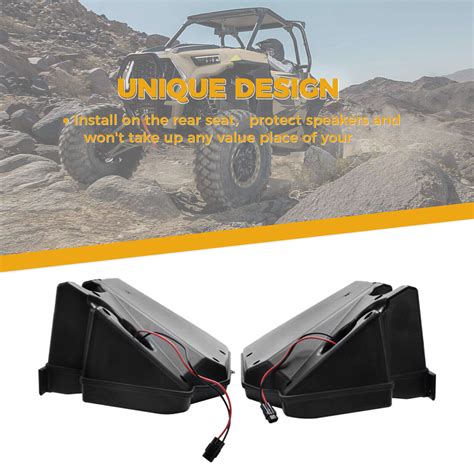 Buy KEMIMOTO 6.5'' Rear Speaker Pods Mount For Polaris RZR PRO XP / XP ...