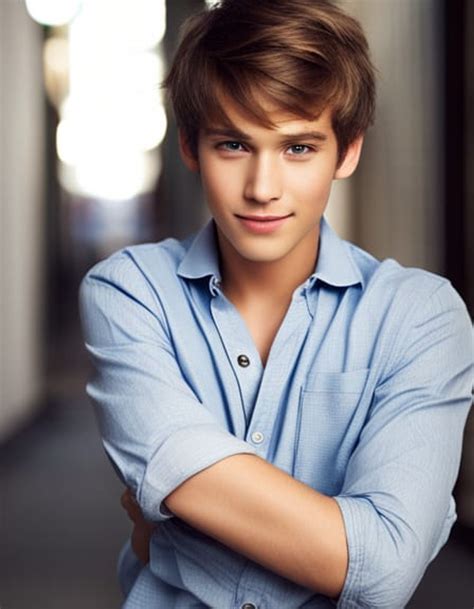 Cute teenage boy - AI Generated Artwork - NightCafe Creator