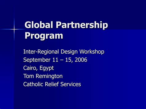Global Partnership Programs 的图像结果