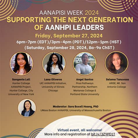 AANAPISI Week Virtual Events 🗓️