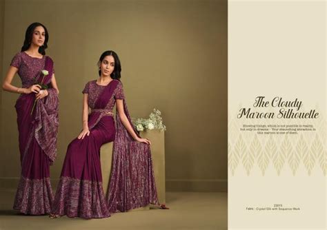 Mahotsav Mohmanthan 23000 Series La Belle Catalog readymade saree ...