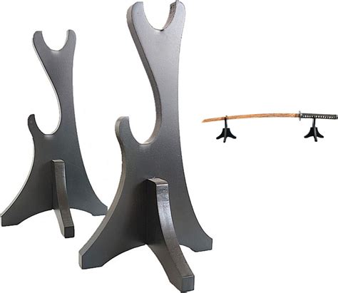 Buy Katana Sword Wall Mount Samurai Sword Stand Wall Mount Display Rack ...