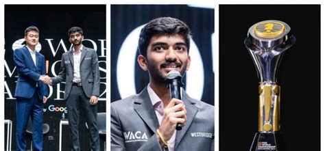 D Gukesh : अवघ्या १८ व्या वर्षी डी गुकेशने रचला इतिहास; WCC जिंकत बनला ...