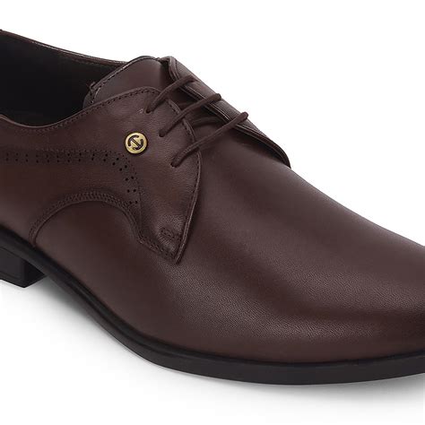 Buy Healers Brown Formal Lacing Derby Shoes For Men SCL-12 By Liberty