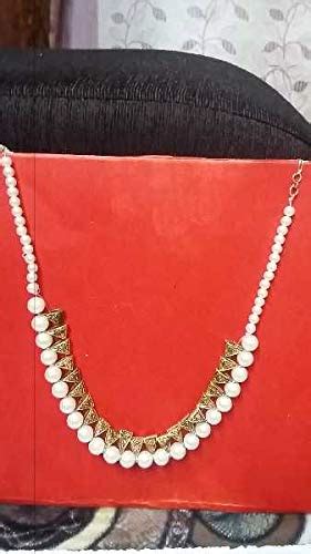Buy White Pearl Fashion Jewellery Set at Amazon.in