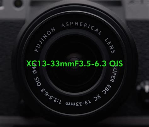 FUJINON XC13-33mmF3.5-6.3 OIS Lens Introduced with Lightweight Design