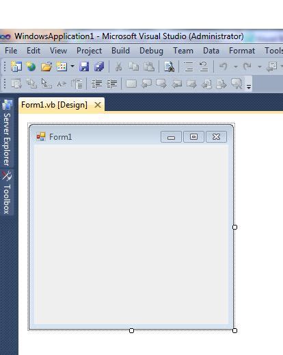 Image result for Visual Basic Forms 2010