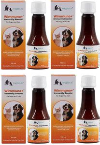 Wiggles Wimmuno+ Immunity Booster Probiotics Syrup Supplement Dogs Cats ...