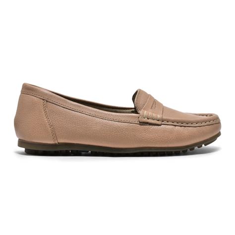 Buy WOODLAND Women's Peach Loafers Online